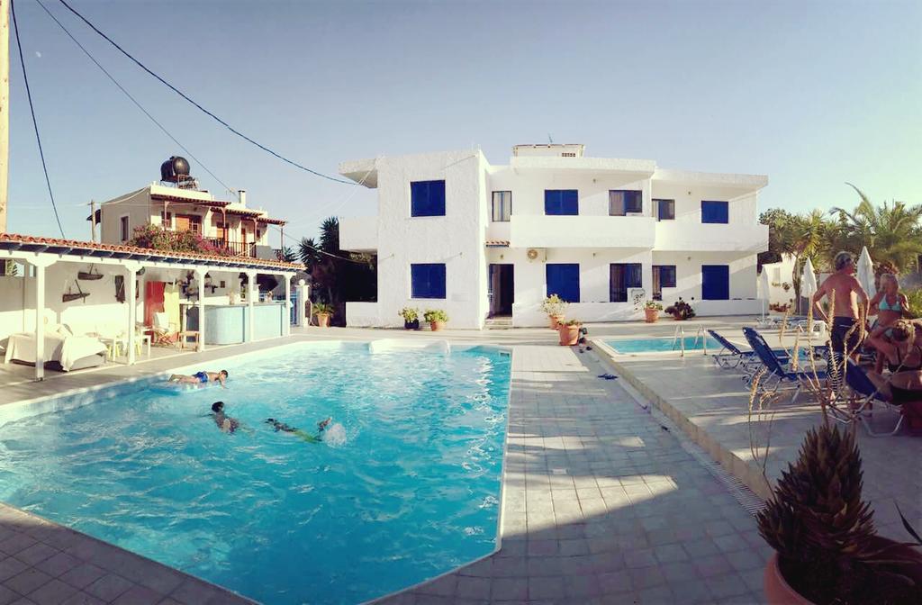 Agia Marina  Helios Hotel מראה חיצוני תמונה